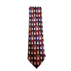 Cool Yule (Hallmark) Men's Silk Tie 57” X 4" Santas